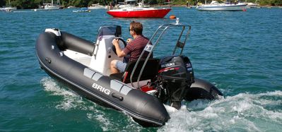 купить Лодка РИБ BRIG FALCON RIDER 400 в Москве - фото 