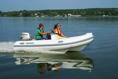 купить Лодка РИБ BRIG FALCON TENDER 380 в Москве - фото 