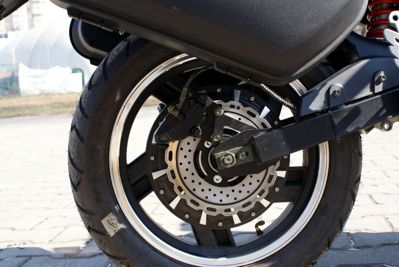 купить Электромотоцикл BISON YCR-40 (8 кВт) в Москве - фото 