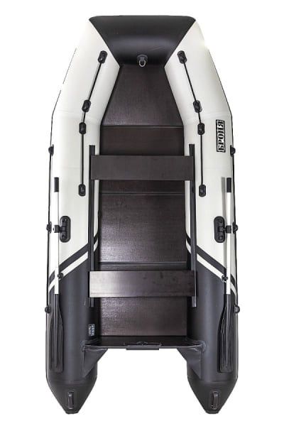 Лодка ПВХ БРОНЯ 320 С Белый - чёрный в Москве
