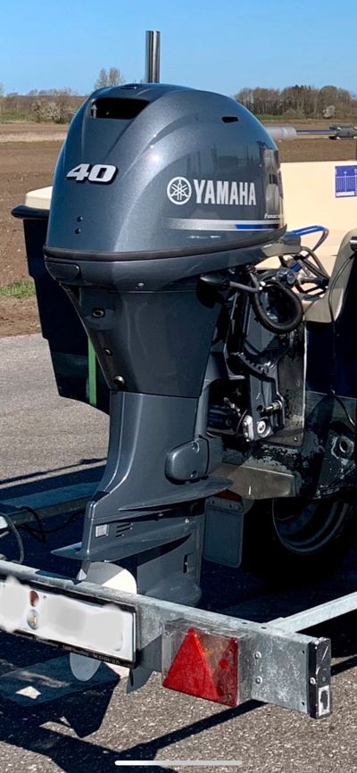 купить 4х-тактный лодочный мотор YAMAHA F40FETL Б/У в Москве - фото 