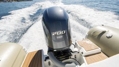 купить 4х-тактный лодочный мотор YAMAHA FL200CETX в Москве - фото 