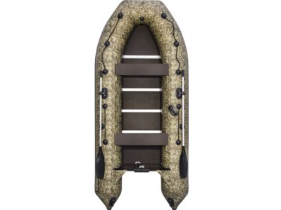 Лодка ПВХ РИВЬЕРА Компакт 3600 СК "Камуфляж" камыш в Москве