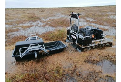 купить Мотобуксировщик УРАГАН Медведь 23 л.с. в Москве - фото 