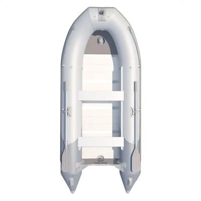 купить Лодка ПВХ BADGER SL 390 AL + 2х-тактный лодочный мотор MERCURY ME 25 M SEAPRO в Москве - фото 