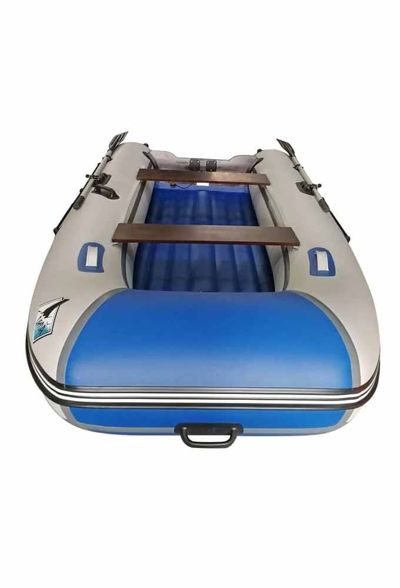 купить Лодка ПВХ ORCA 340 НДНД светло-серый/синий в Москве - фото 