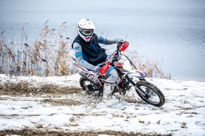 купить Мотоцикл питбайк SHARMAX PowerMax 125 (2024) в Москве - фото 