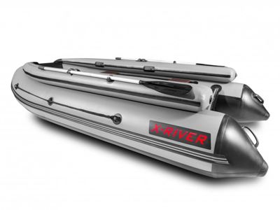 купить Лодка ПВХ X-RIVER Agent 390 фальшборт в Москве - фото 