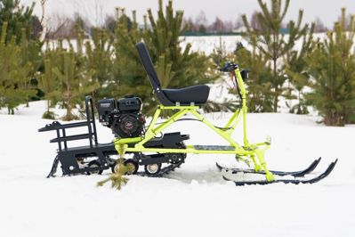 купить Мотобуксировщик БУРЛАК Волчок 6.5 л.с. в Москве - фото 