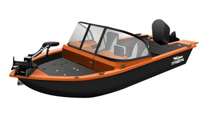 купить Катер-лодка алюминиевая ТРИЕРА 460 Про Комфорт в Москве - фото 