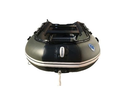 купить Лодка ПВХ STORMLINE Flexiteek 360 (черно-зеленая/красно-черная) в Москве - фото 