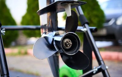 купить 2х-тактный лодочный мотор NISSAN MARINE NM 9.8 B S Б/У в Москве - фото 