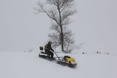 купить Мотобуксировщик РЫБАК PKD. PSD 15 л.с. (длинная база 1430мм) в Москве - фото 