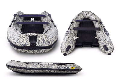 купить Лодка ПВХ SOLAR-380 Jet Tunnel в Москве - фото 