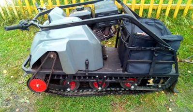 купить Мотобуксировщик БУРЛАК М2 (Длинный) 15 л.с. Б/У в Москве - фото 