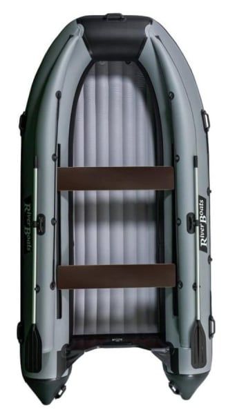 Лодка ПВХ RIVERBOATS 390 НДНД с фальшбортом в Москве