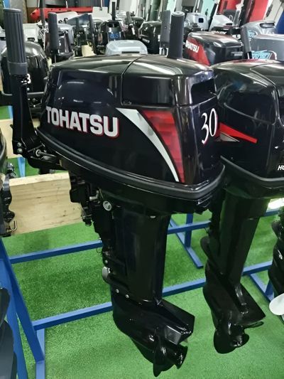 купить 2х-тактный лодочный мотор TOHATSU M30H EPS Б/У в Москве - фото 