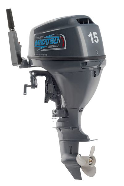 купить 4х-тактный лодочный мотор MIKATSU MF15FHES (2024) в Москве - фото 