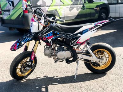 купить Мотоцикл JMC 125 S V3.0 12/12 PITBIKE в Москве - фото 