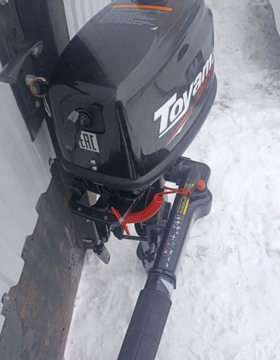 купить 2х-тактный лодочный мотор TOYAMA T5ABMS Б/У в Москве - фото 