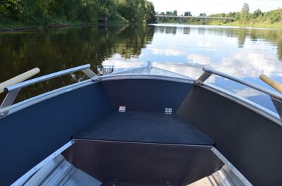 купить Алюминиевая лодка WELLBOAT-43-0 в Москве - фото 