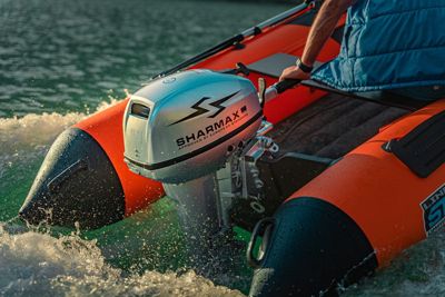 купить 2х-тактный лодочный мотор SHARMAX SM9.9HS в Москве - фото 