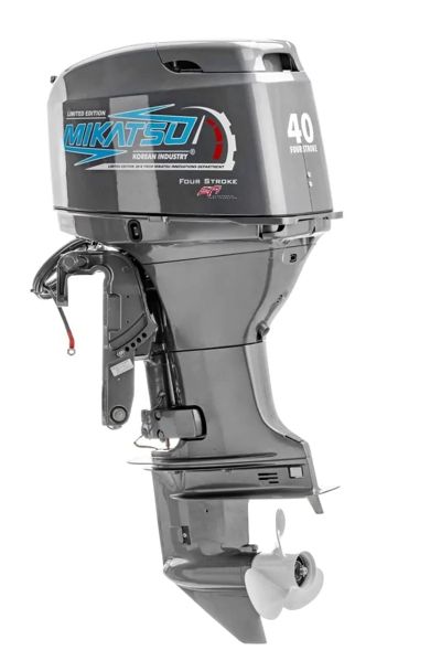 купить Комплект Алюминиевая лодка (катер) Mikatsu (Микатсу) 470 (Z43) Sport + мотор Mikatsu MF40FEL-T-EFI в Москве - фото 