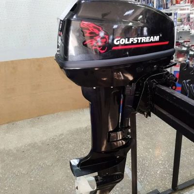 купить 2х-тактный лодочный мотор GOLFSTREAM T 9.9 BMS Б/У в Москве - фото 