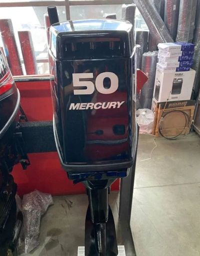 купить 2х-тактный лодочный мотор MERCURY ME 50 MH 697CC Б/У в Москве - фото 