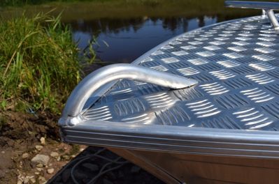 купить Алюминиевая лодка WELLBOAT-42 в Москве - фото 