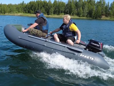 купить Лодка ПВХ РАКЕТА РМ-350 Dejia в Москве - фото 