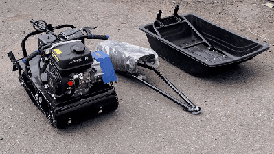 купить Мотобуксировщик ЛИДЕР Белка 6.5 л.с. в Москве - фото 