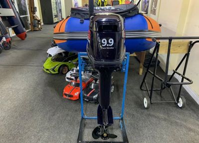 купить 2х-тактный лодочный мотор NISSAN MARINE NS 9.9 D2 S Б/У в Москве - фото 