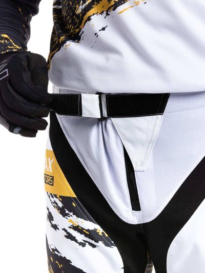 купить Мотоштаны Sharmax Black-gold в Москве - фото 