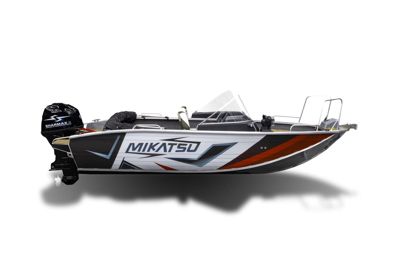 купить Комплект Алюминиевая лодка (катер) Mikatsu (Микатсу) 475 (Z43) Sport + мотор Hidea HDEF60FUEL-T EFI в Москве - фото 
