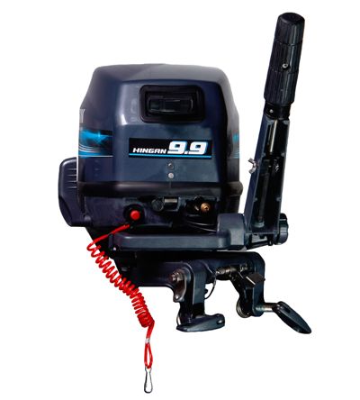 купить 2х-тактный лодочный мотор HINGAN 9.9 л.с. PRO в Москве - фото 