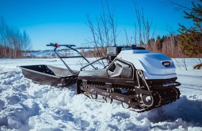 купить Мотобуксировщик TINGER Dog 13.5 л.с. в Москве - фото 