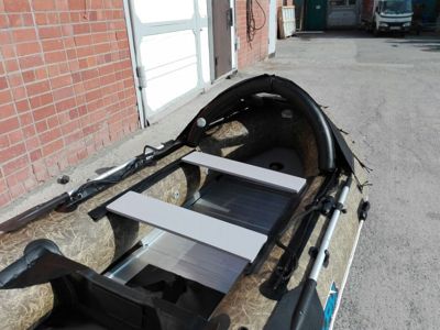 купить Лодка ПВХ STORMLINE Adventure Extra 340 (камуфляж) (2024) в Москве - фото 