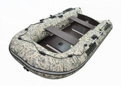 купить Лодка ПВХ МУССОН 3200 СК Камуфляж в Москве - фото 