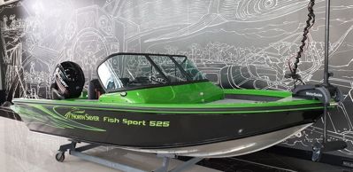Катер-лодка алюминиевая NORTHSILVER 525 Fish Sport в Москве