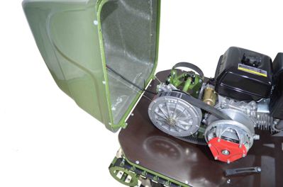 купить Мотобуксировщик KOIRA T15 E PRO (15 л/с) электростартер в Москве - фото 