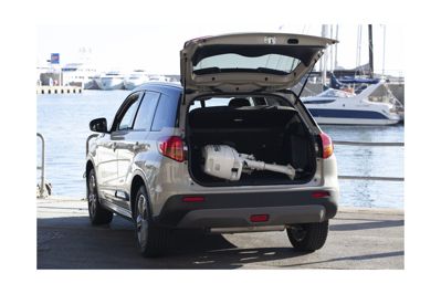 купить 4х-тактный лодочный мотор SUZUKI DF6AS. белый в Москве - фото 