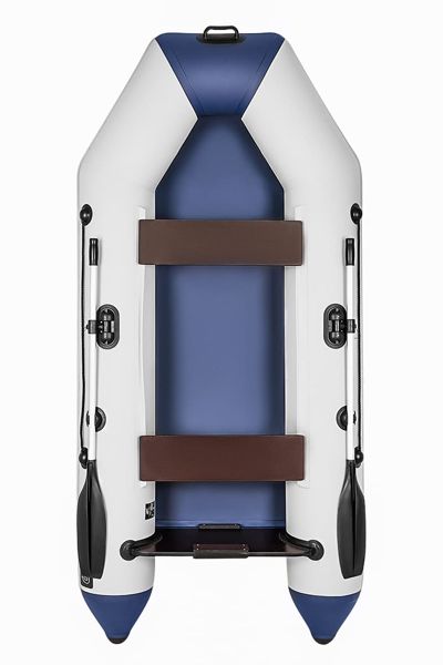 купить Лодка ПВХ АКВА 2800 Серый - синий в Москве - фото 