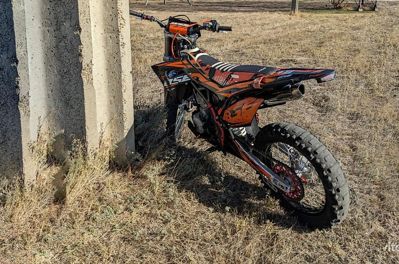 купить Мотоцикл кроссовый эндуро BSE Z7 2.0 Б/У в Москве - фото 