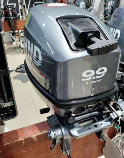 купить 2х-тактный лодочный мотор HND OB9.9 HS Б/У в Москве - фото 