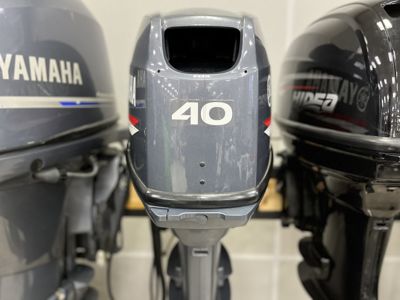 купить 2х-тактный лодочный мотор YAMAHA 40XWS Б/У в Москве - фото 