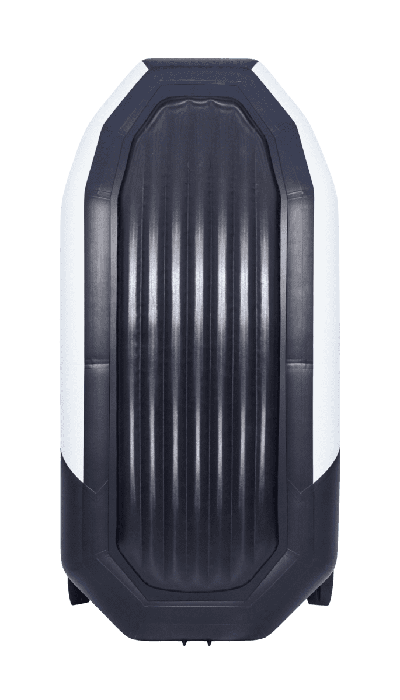 купить Гребная лодка ПВХ ТАЙМЕНЬ N-270 НД серый-чёрный в Москве - фото 