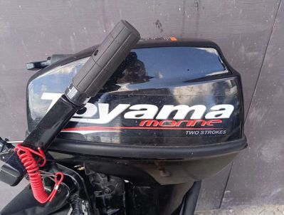 купить 2х-тактный лодочный мотор TOYAMA T9.9BMS Б/У в Москве - фото 