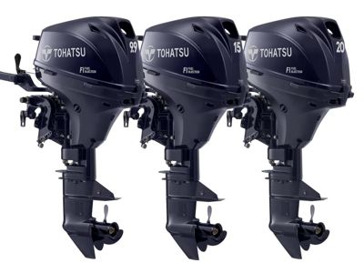 купить 4х-тактный лодочный мотор TOHATSU MFS 9.9 ES в Москве - фото 