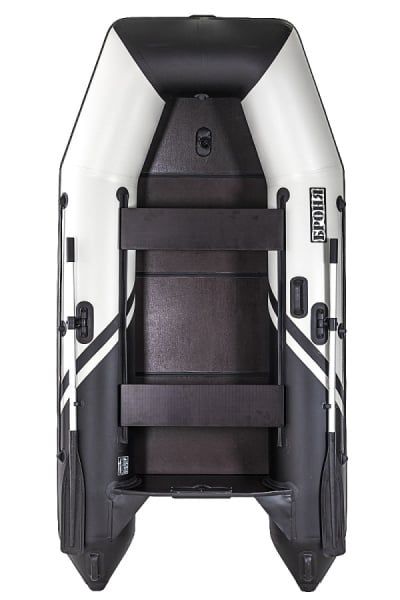 Лодка ПВХ БРОНЯ 280 СК Белый - чёрный в Москве